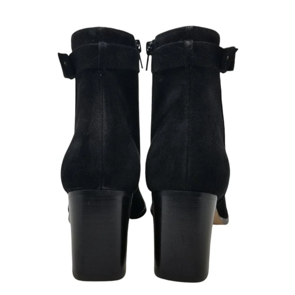 Kate Spade Black Madelaine Leather Boots